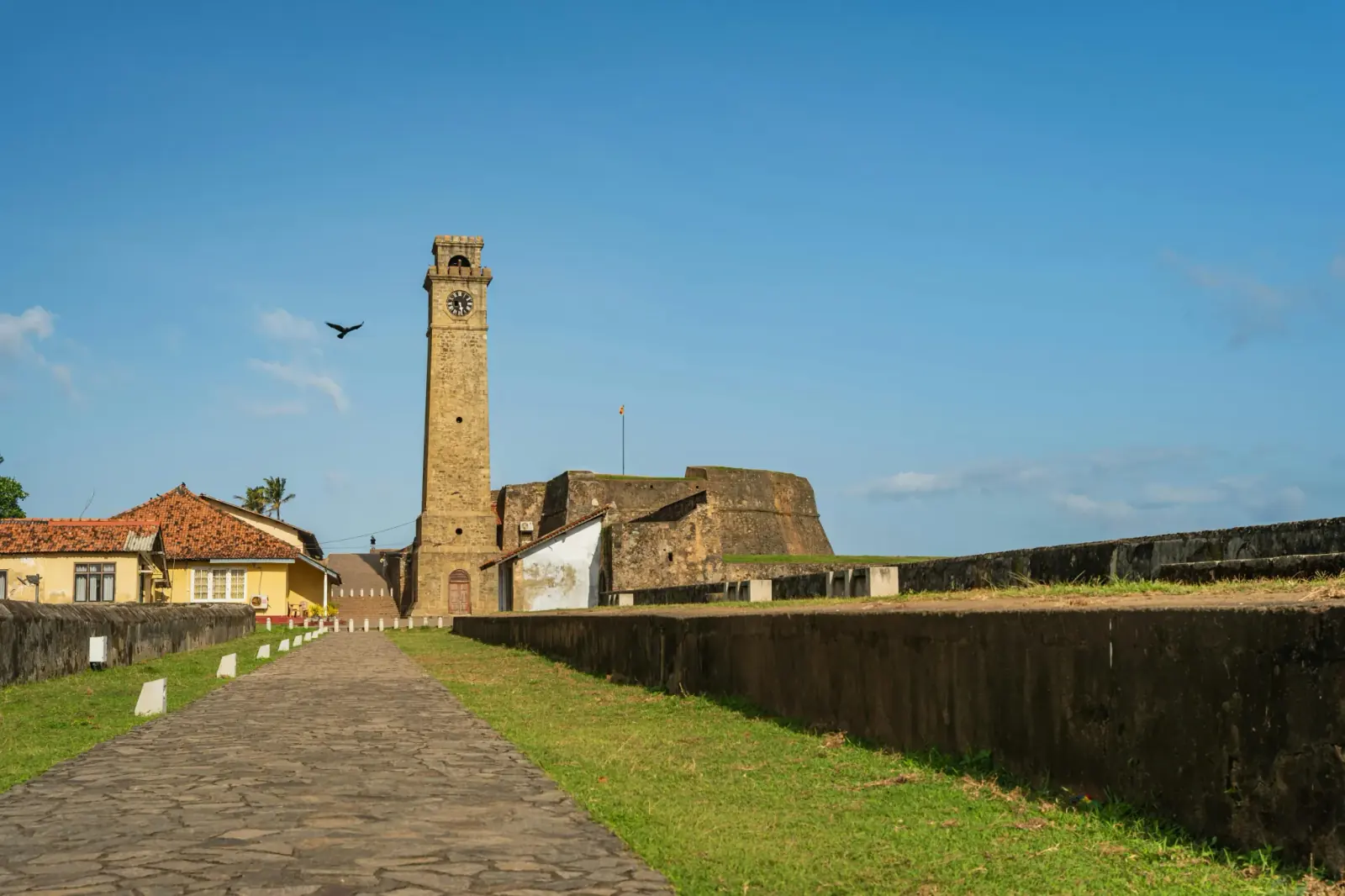 Galle Fort, long a trading point for Sri Lankan gemstones
